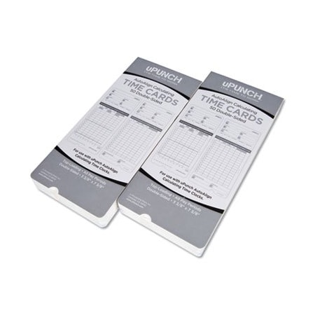 Processing Point CARD, TIME, UPUNCH, 100/P, GY HNTCL2100